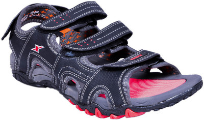 

Sparx Men Black Red Sports Sandals