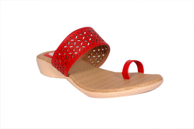 

Bora Bora Women Red Wedges