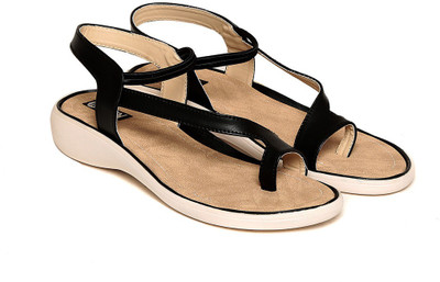 

TEN Women Black Sandals