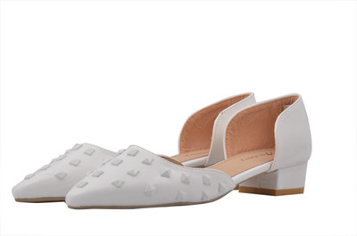 

Shuberry Women White Heels