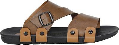 Kraasa Men Camel Sandals