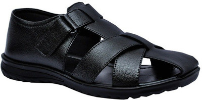 

Kraasa Men Black Sandals