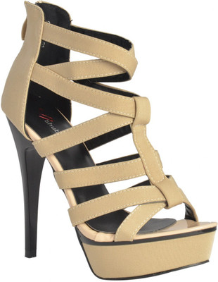 

Shuberry Women Beige Heels