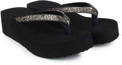 

Do Bhai Women Black Wedges