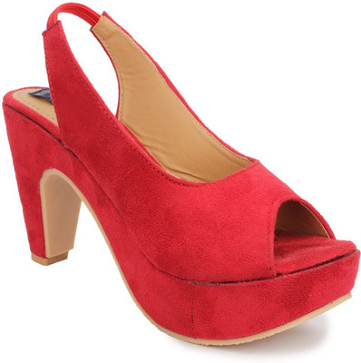 

Sindhi Footwear Women Red Heels