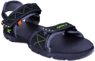 

Sparx Men Black Green Sandals