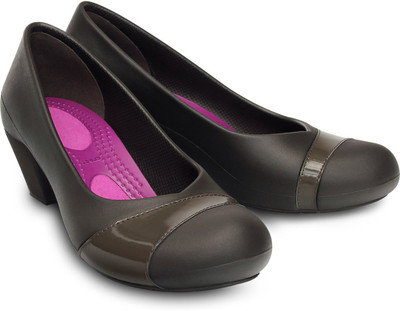 

Crocs Women Brown Heels