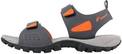 Fsports Men Grey Orange Sandals