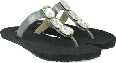 

Inc.5 Women GUN METAL Flats