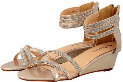 

Shuberry Women Gold Wedges