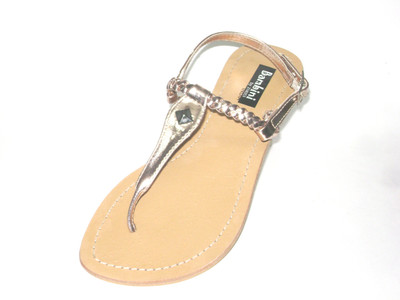 

Bambini Girls Flats, Natural