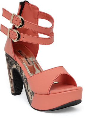 

Bruno Manetti Women Pink Heels