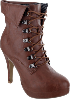 

Shuz Touch Women BROWN Heels