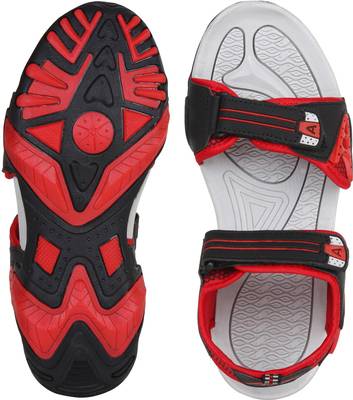 Aero Men BLK::RED Sandals
