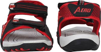 Aero Men BLK::RED Sandals