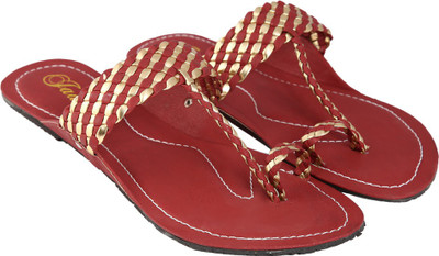 

Jade Women Maroon Flats