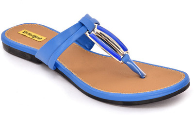 

Indirang Women Blue Flats