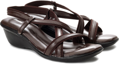 

Bata Women Brown Wedges
