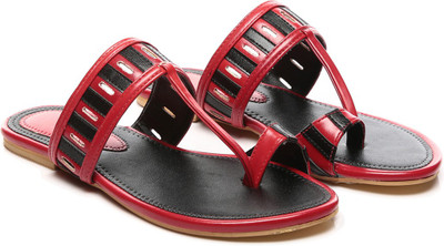 Nell Women Red Flats