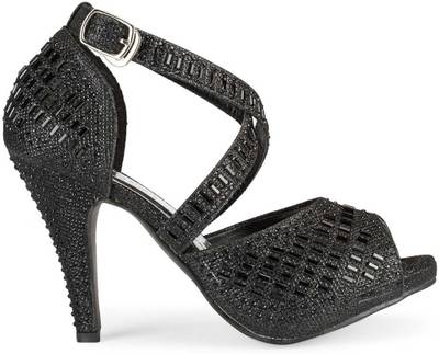 Yepme Women Black Heels