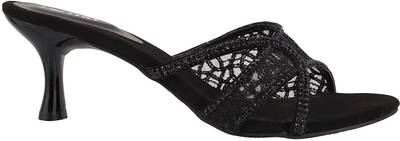 Metro Women Black Heels