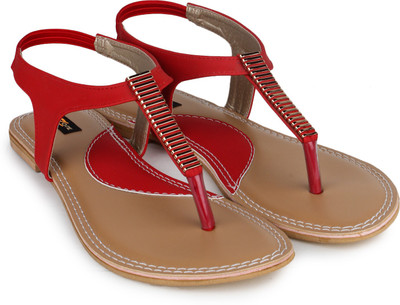 

Shezone Women Red Flats