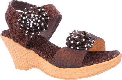 

Motion Girls Wedges(Brown
