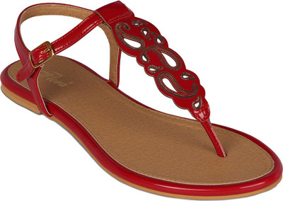 

Flora Women 05, Red Flats