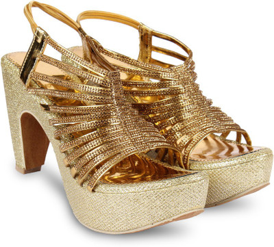 

Anand Archies Girls Wedges(Gold