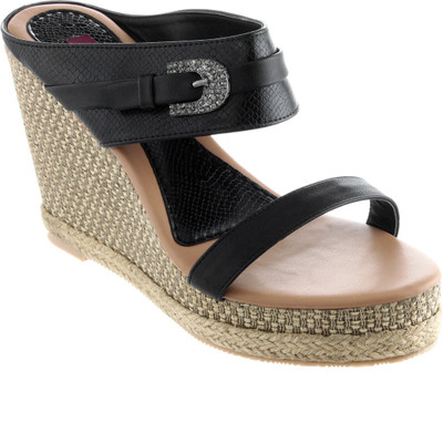

Shuz Touch Women BLACK Wedges
