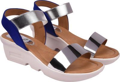 

Jade Women Blue Wedges