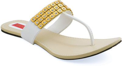 

Footrendz Women White Flats