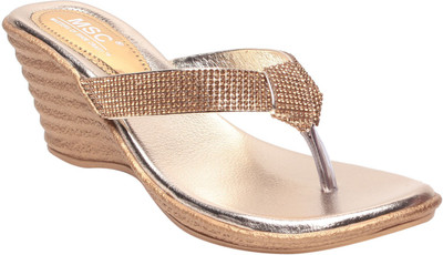 

MSC Women Gold Wedges