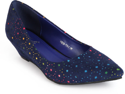 

Jade Women Blue Wedges