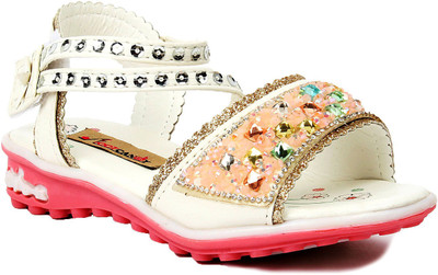 

Foot Candy Girls Sports Sandals(White