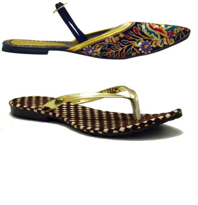 

Indirang Women Multicolor Flats