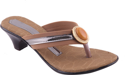 

Adorn Women Beige Heels