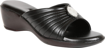 

Adorn Women Black Wedges