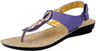 

Bata Women Purple Flats