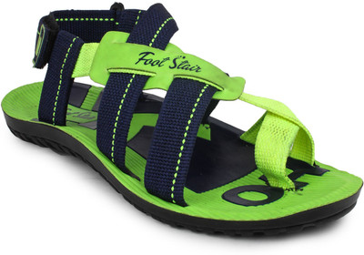 

11e Men Blue::Green Sandals