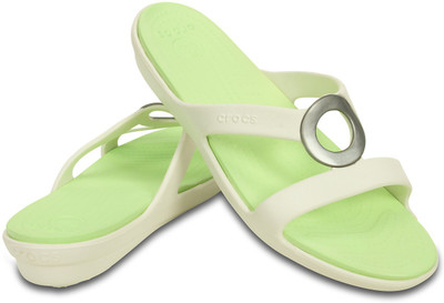 

Crocs Women Off white Sports Sandals