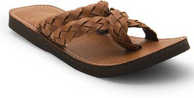 Indiangiftemporium Men Brown Sandals
