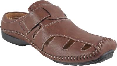 Kivanahs Men Black Sandals