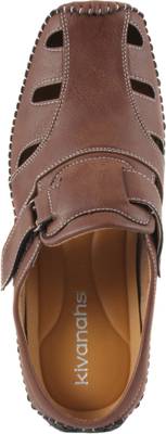 Kivanahs Men Black Sandals