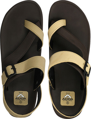 12 OFF on Adda Men Brown Beige Sandals on Flipkart PaisaWapas