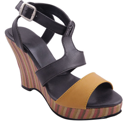 

Adorn Women Yellow Wedges