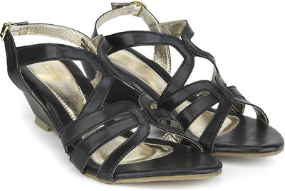 

Bata Women Black Wedges
