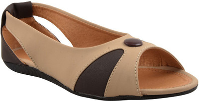 

Adorn Women Cream Flats