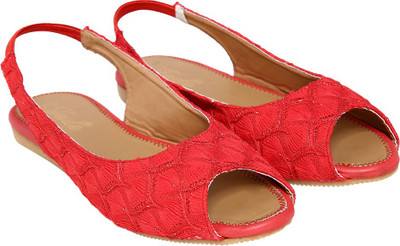 

Jade Women Red Flats