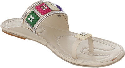 

Bare Soles Women Cream Flats